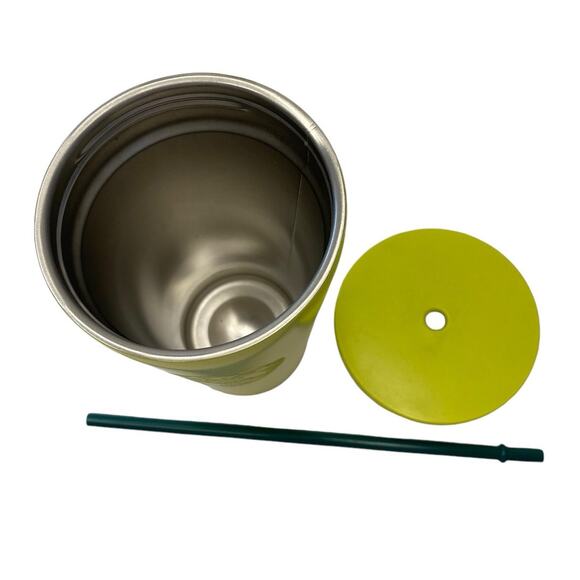 STARBUCKS COFFE, COLD BEVERAGE CUP IN NEON TONE. - Picture 6 of 6